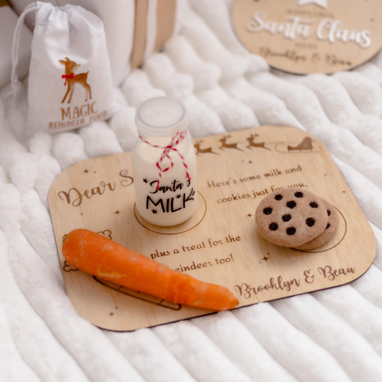 Santa Treat Tray - Personalised option