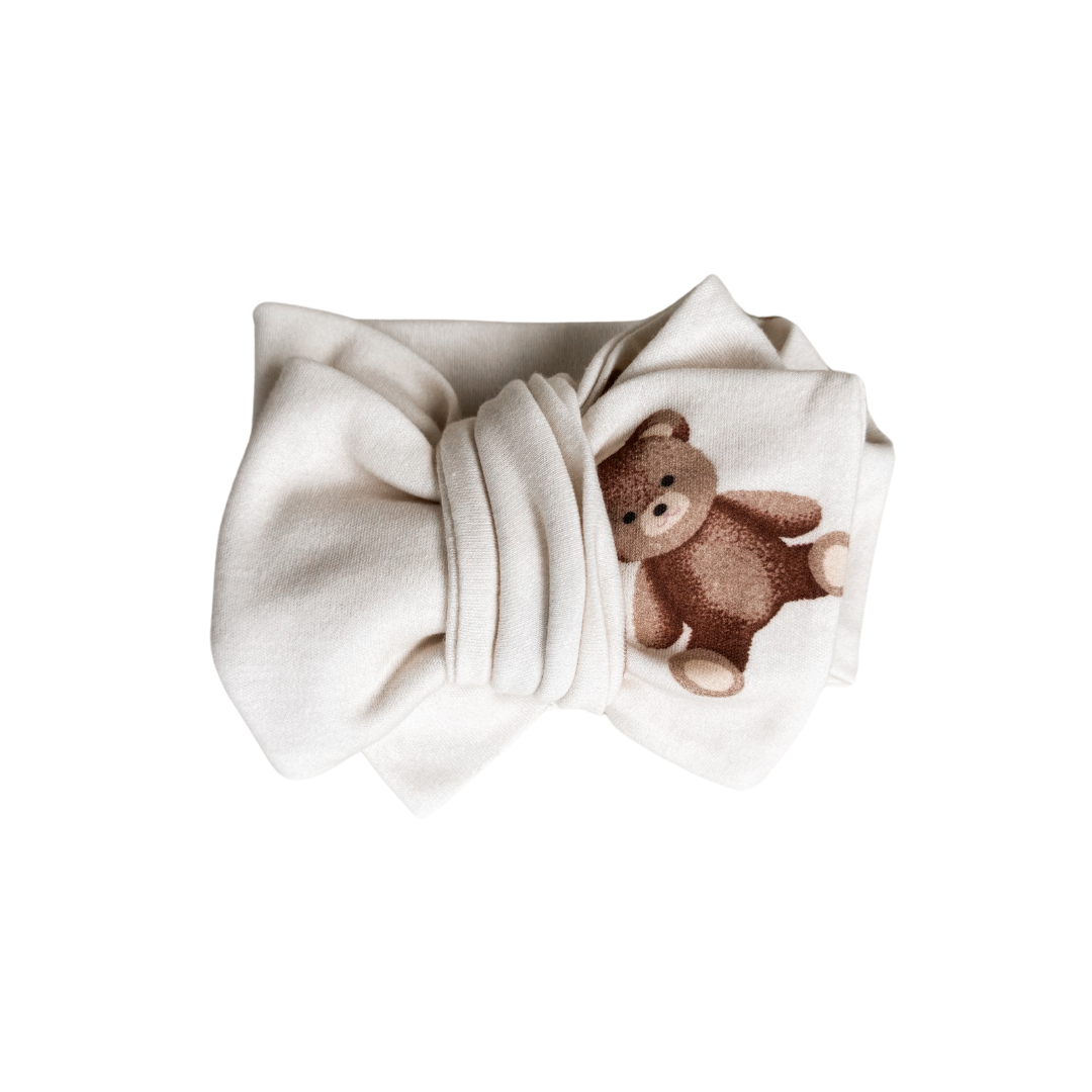 Jersey Swaddle Set - Teddies Print