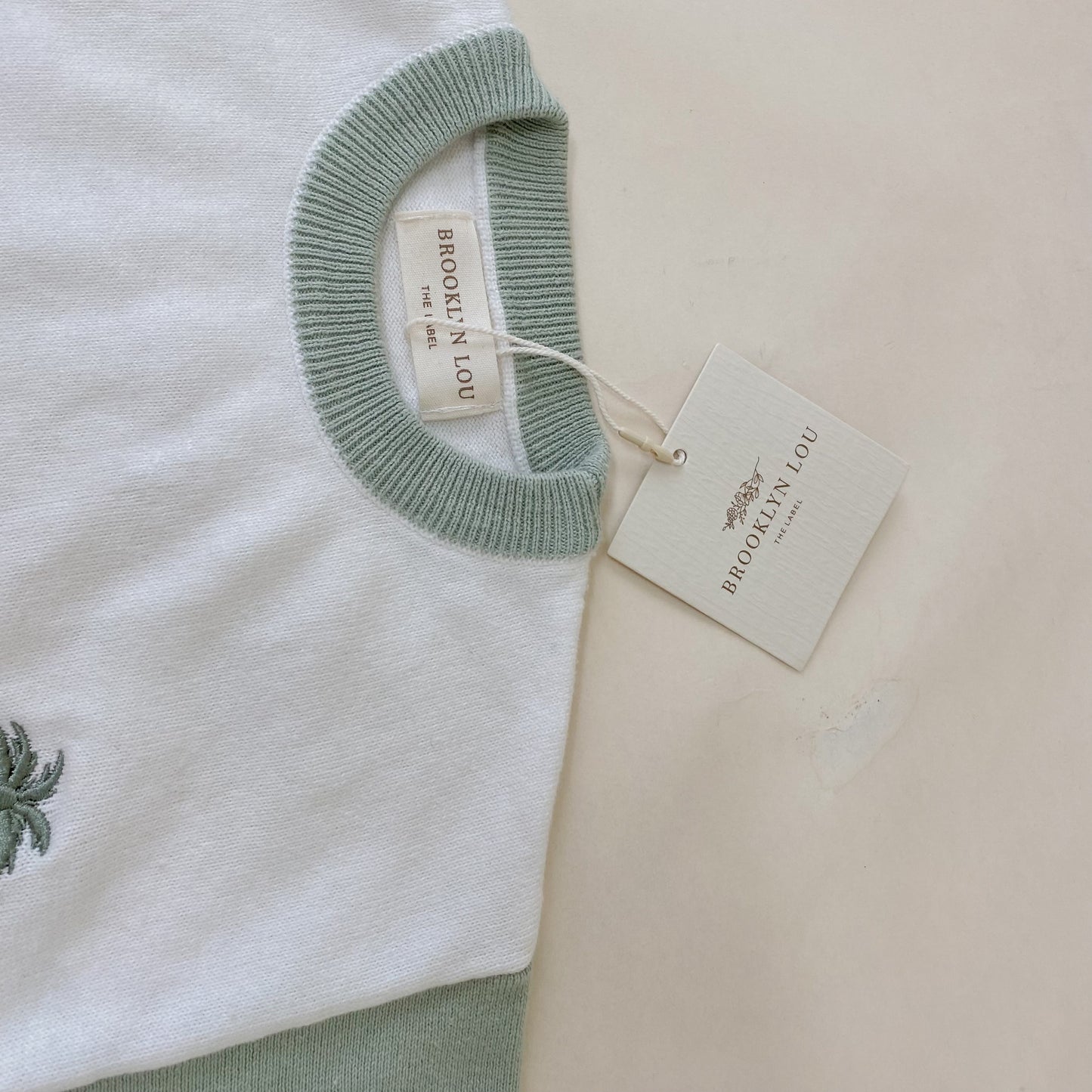 Knit Surfs Up Tee - Sage