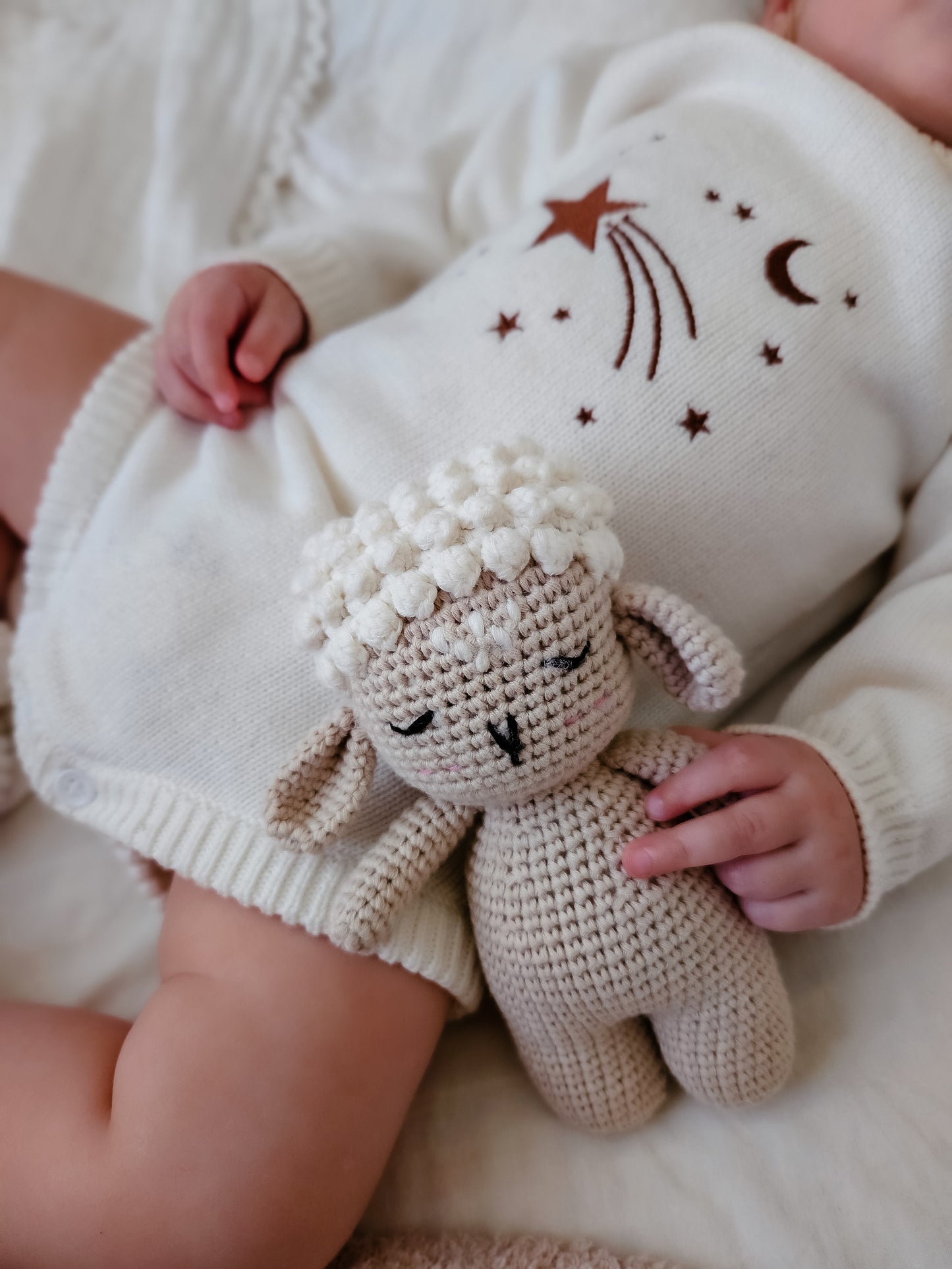 Lola the Lamb Crochet Plush Pal