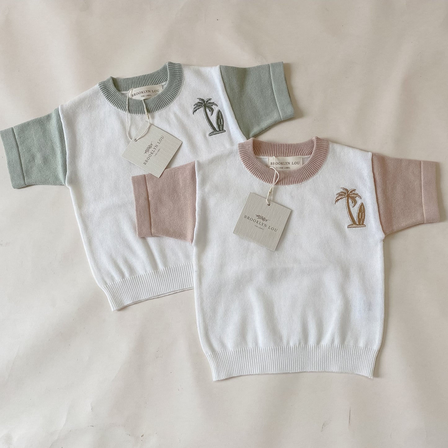 Knit Surfs Up Tee - Sage