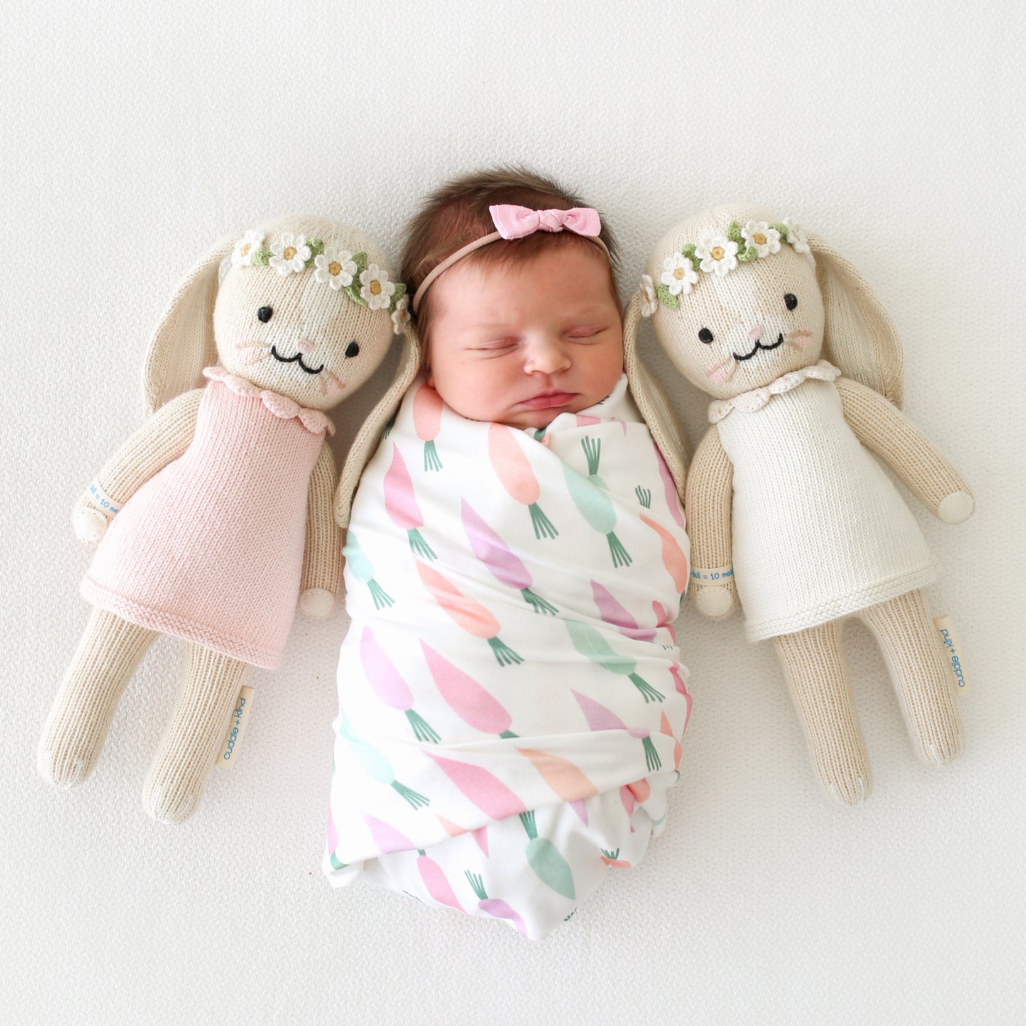 Hannah the bunny (ivory dress) - Little 13"