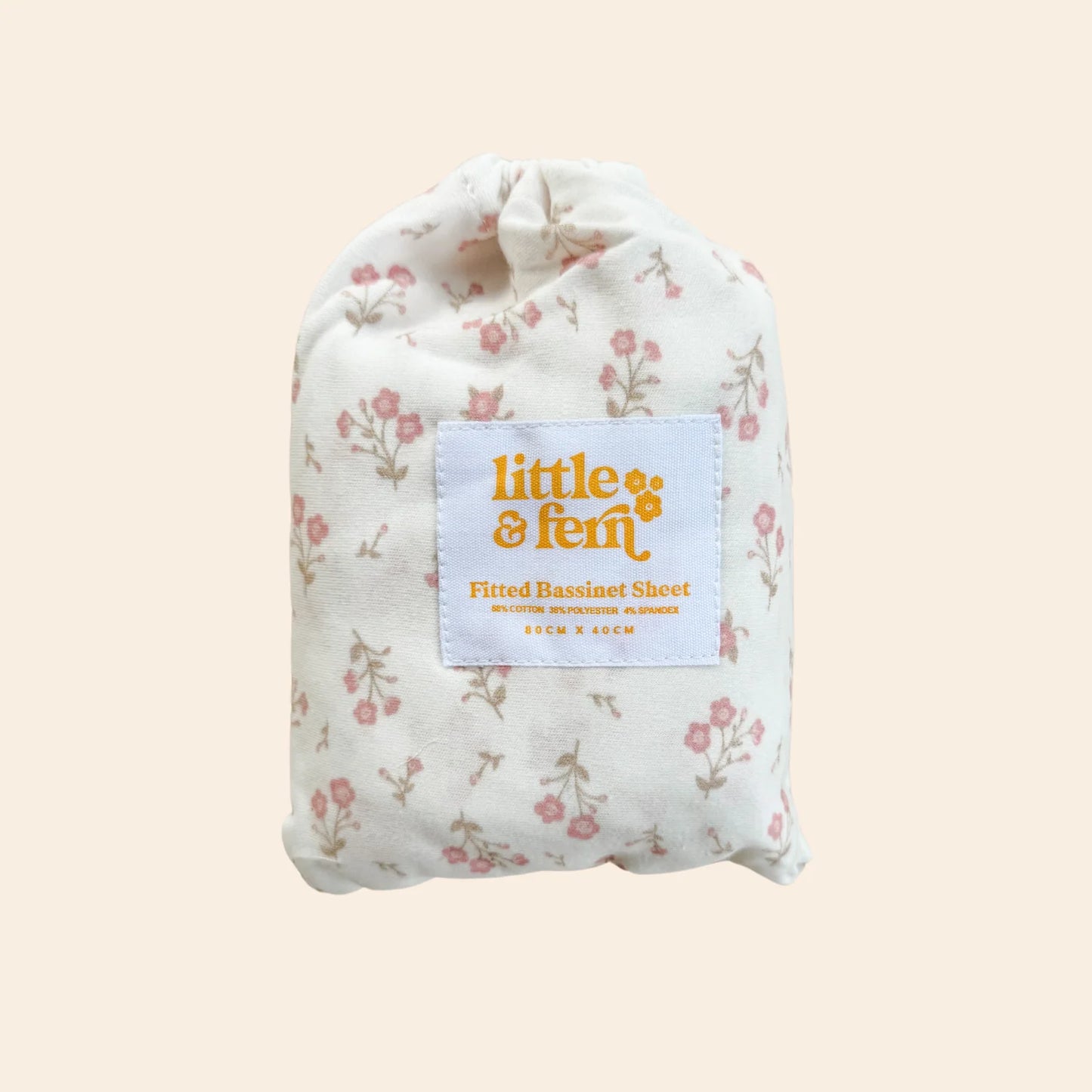 BASSINET SHEET | Paisley Peony