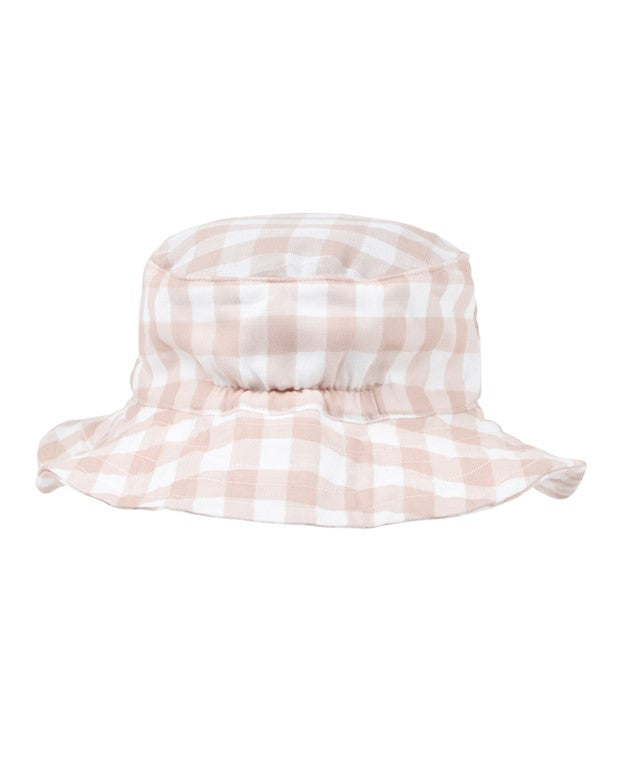 Quinn Check Sun Hat