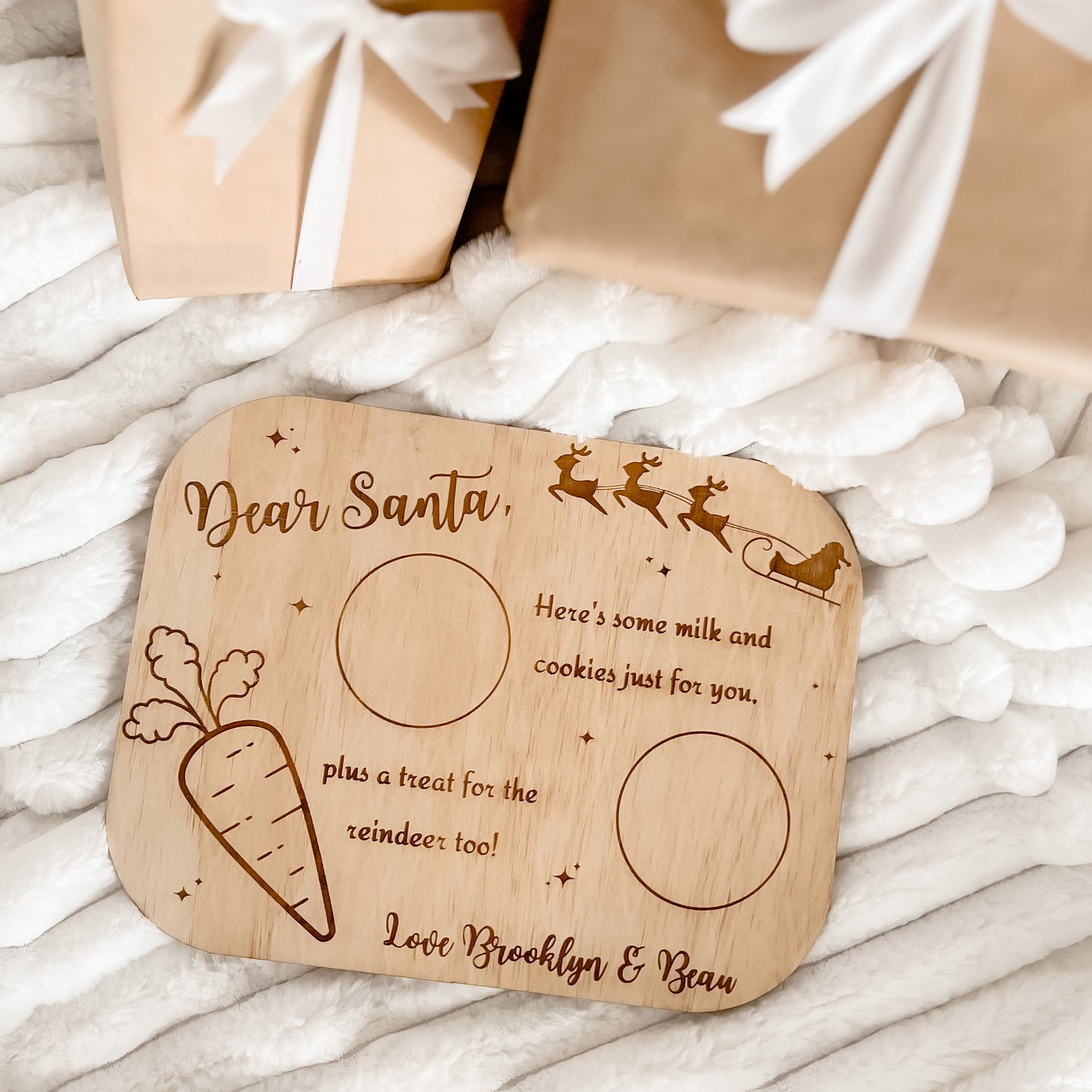 Santa Treat Tray - Personalised option