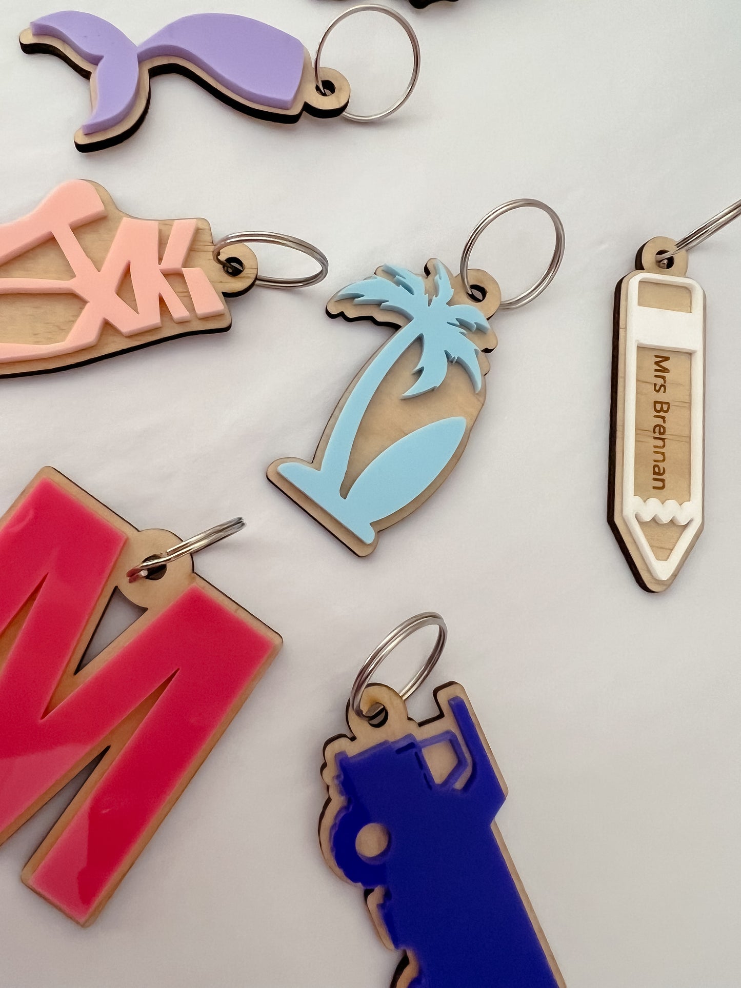 Bag Tags / Key Ring - Acrylic Character/Item