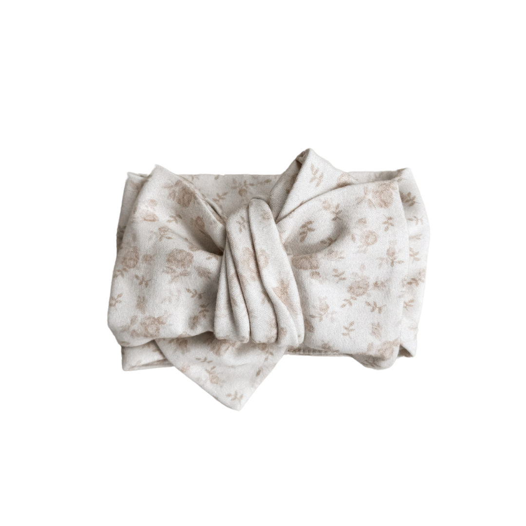 Oversized Topknot - Vintage Rose (JERSEY)