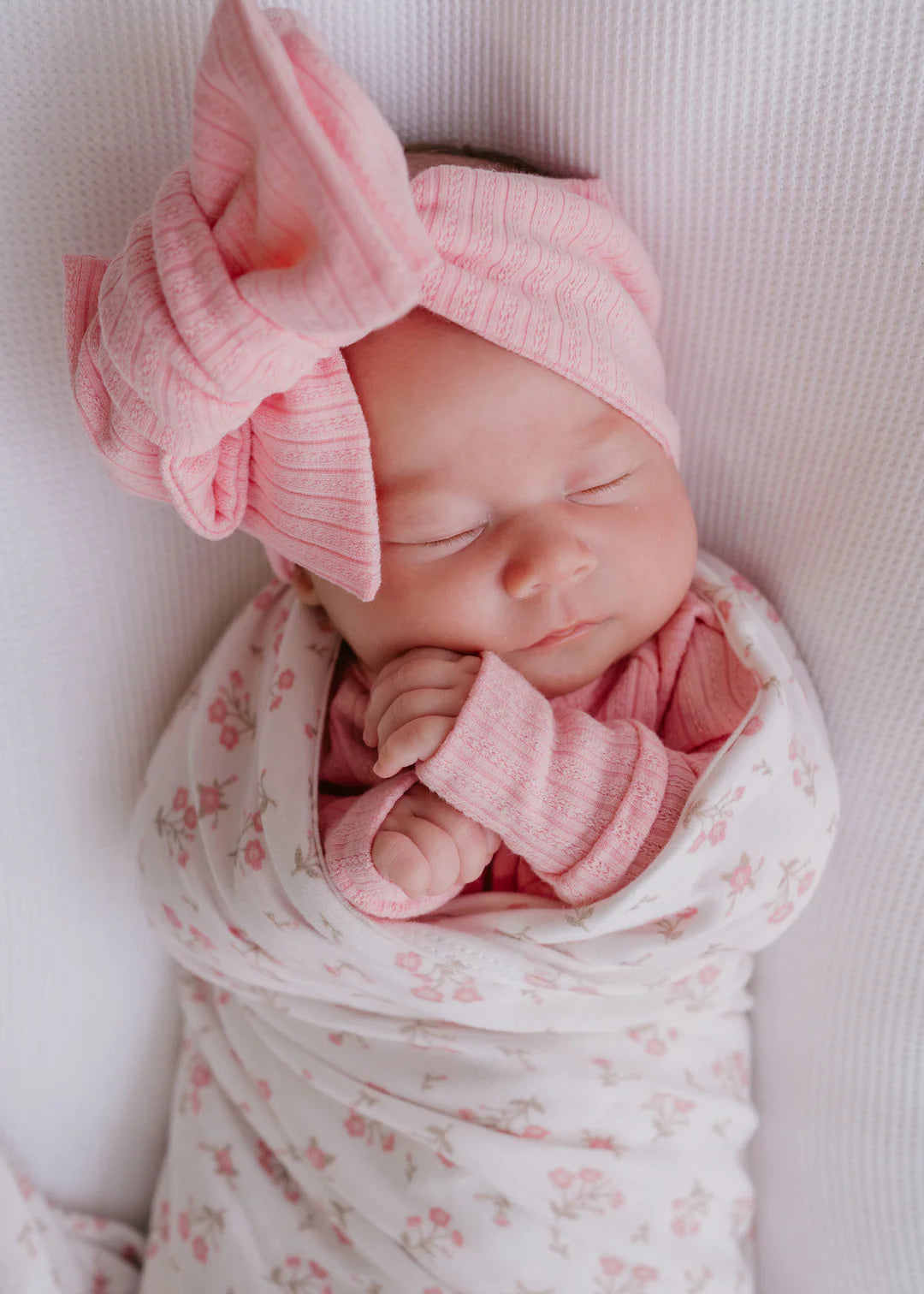 Swaddle Set - Peony Paisley