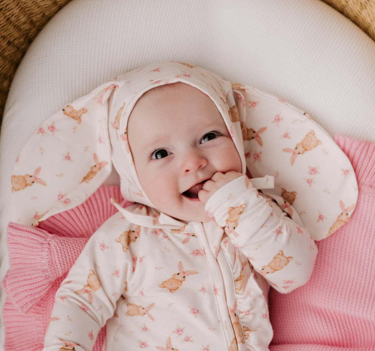 Bunny bonnet - Bunny Floral