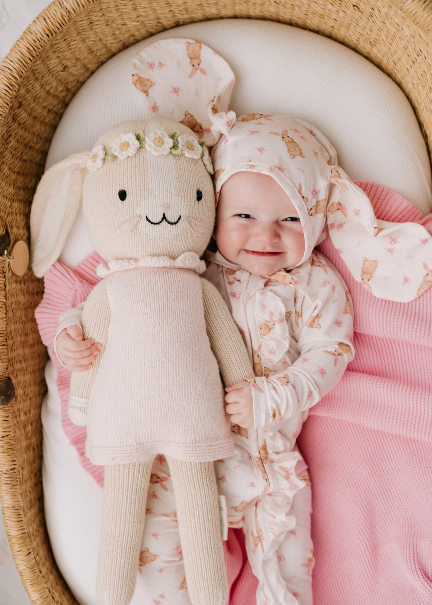 Bunny bonnet - Bunny Floral