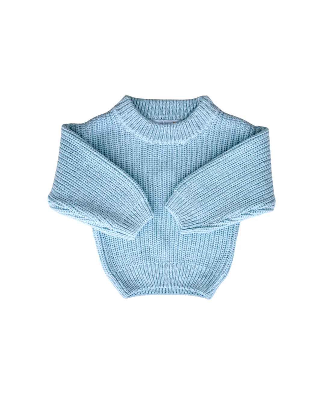 CHUNKY KNIT JUMPER | Sky Blue