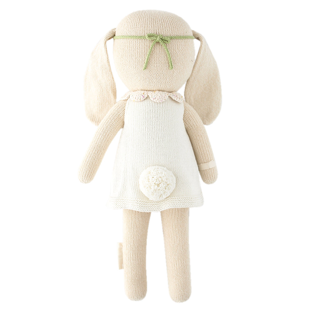 Hannah the bunny (ivory dress) - Little 13"