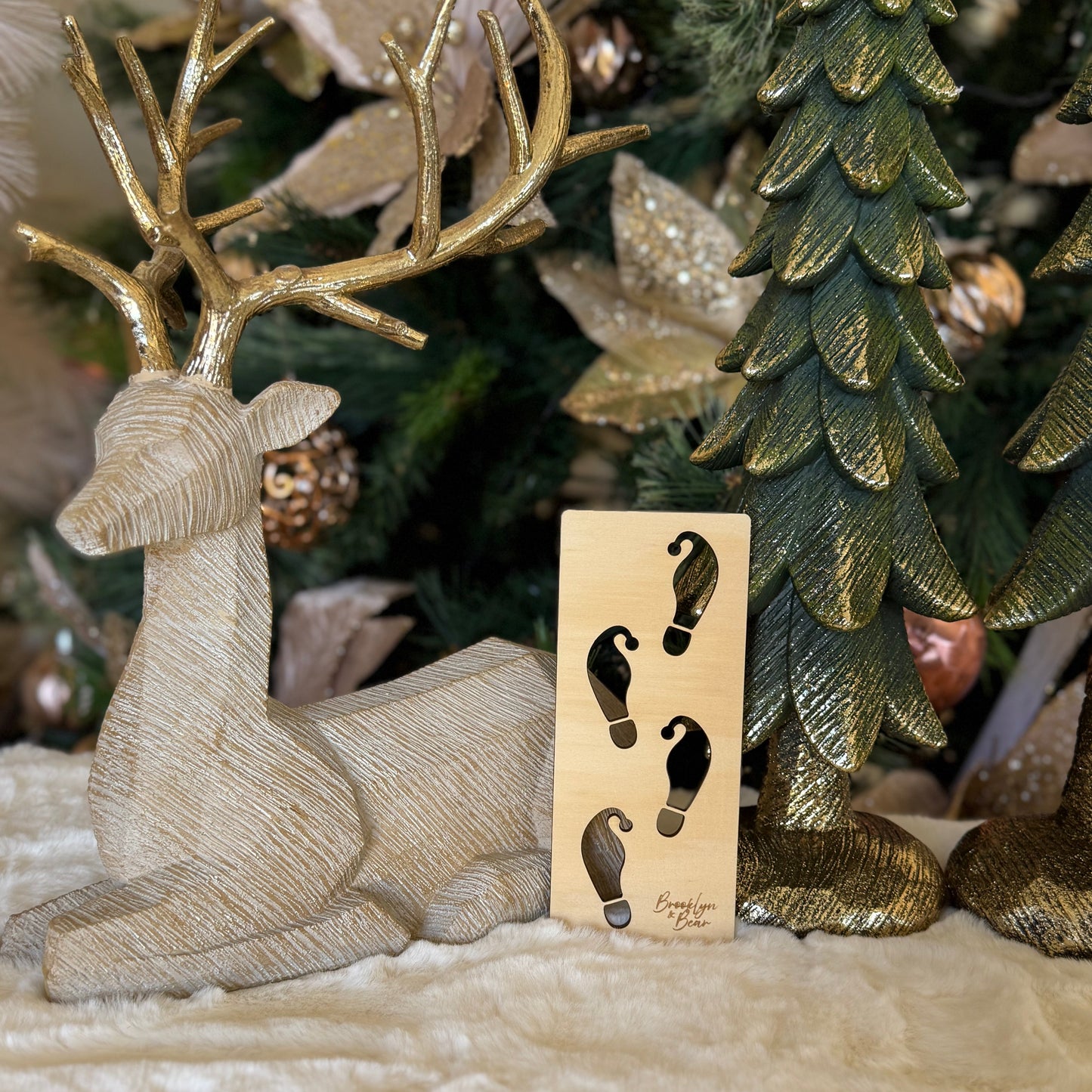 Elf Footprint Stencil