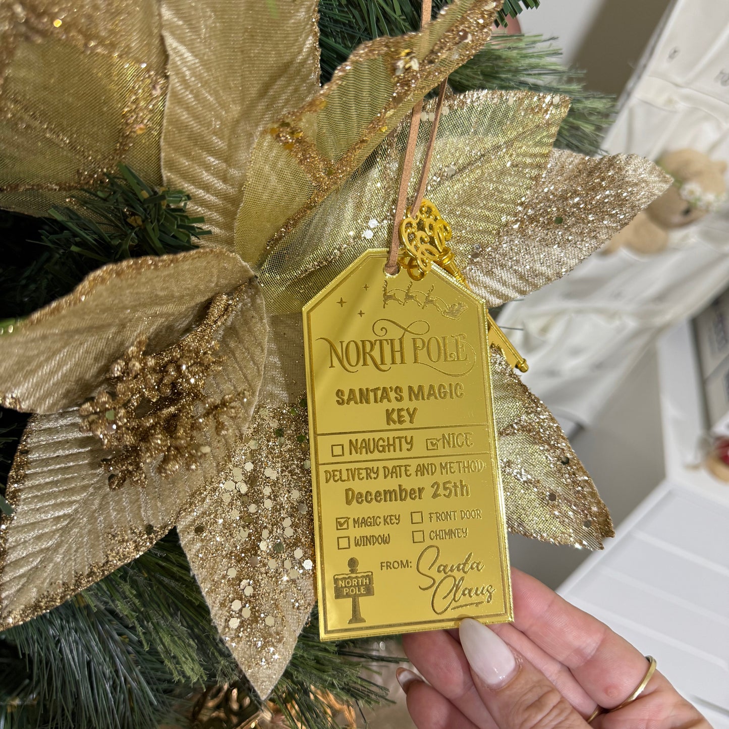 SANTA'S MAGIC KEY | Acrylic