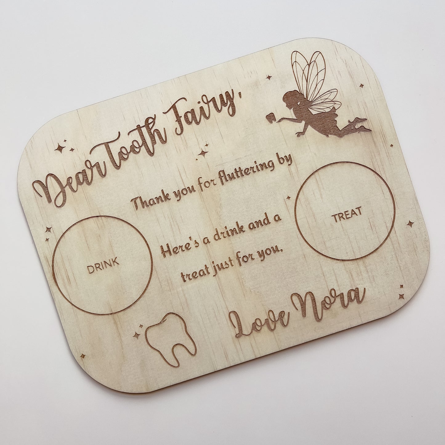 Tooth Fairy Treat Tray - Personalised option