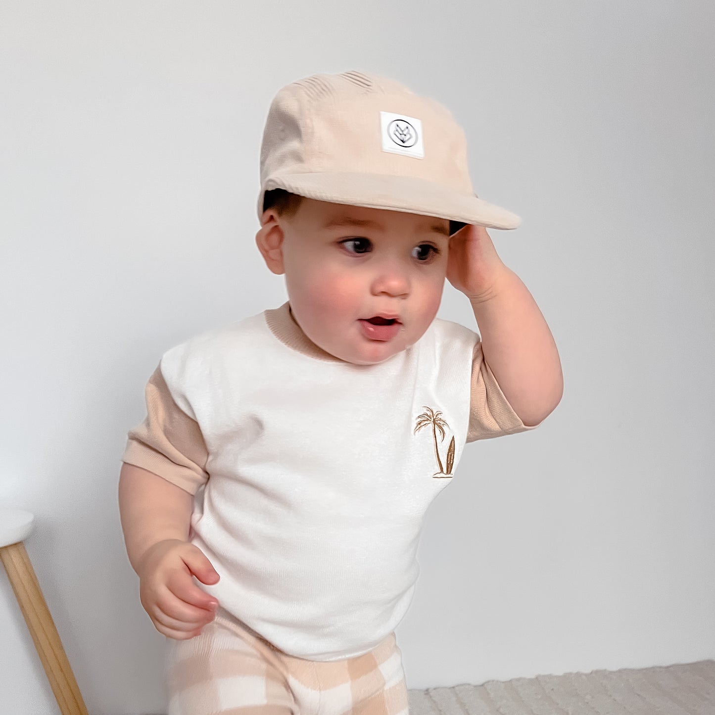 Corduroy Hat in Sand