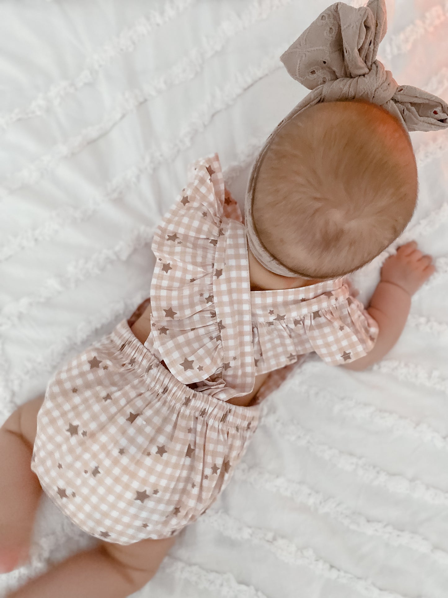 Christmas Star Flutter Romper