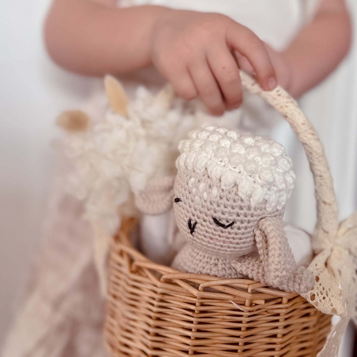 Lola the Lamb Crochet Plush Pal