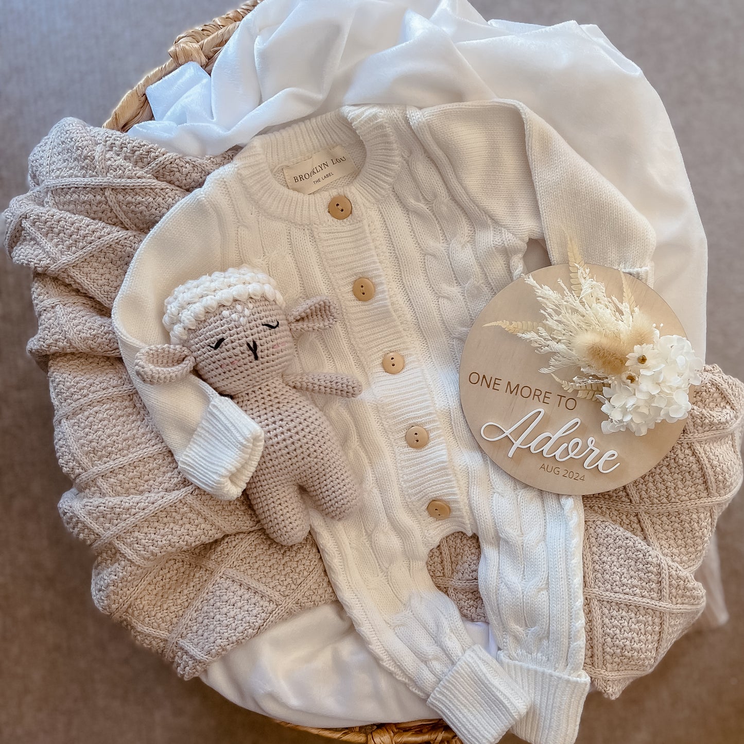 Lola the Lamb Crochet Plush Pal