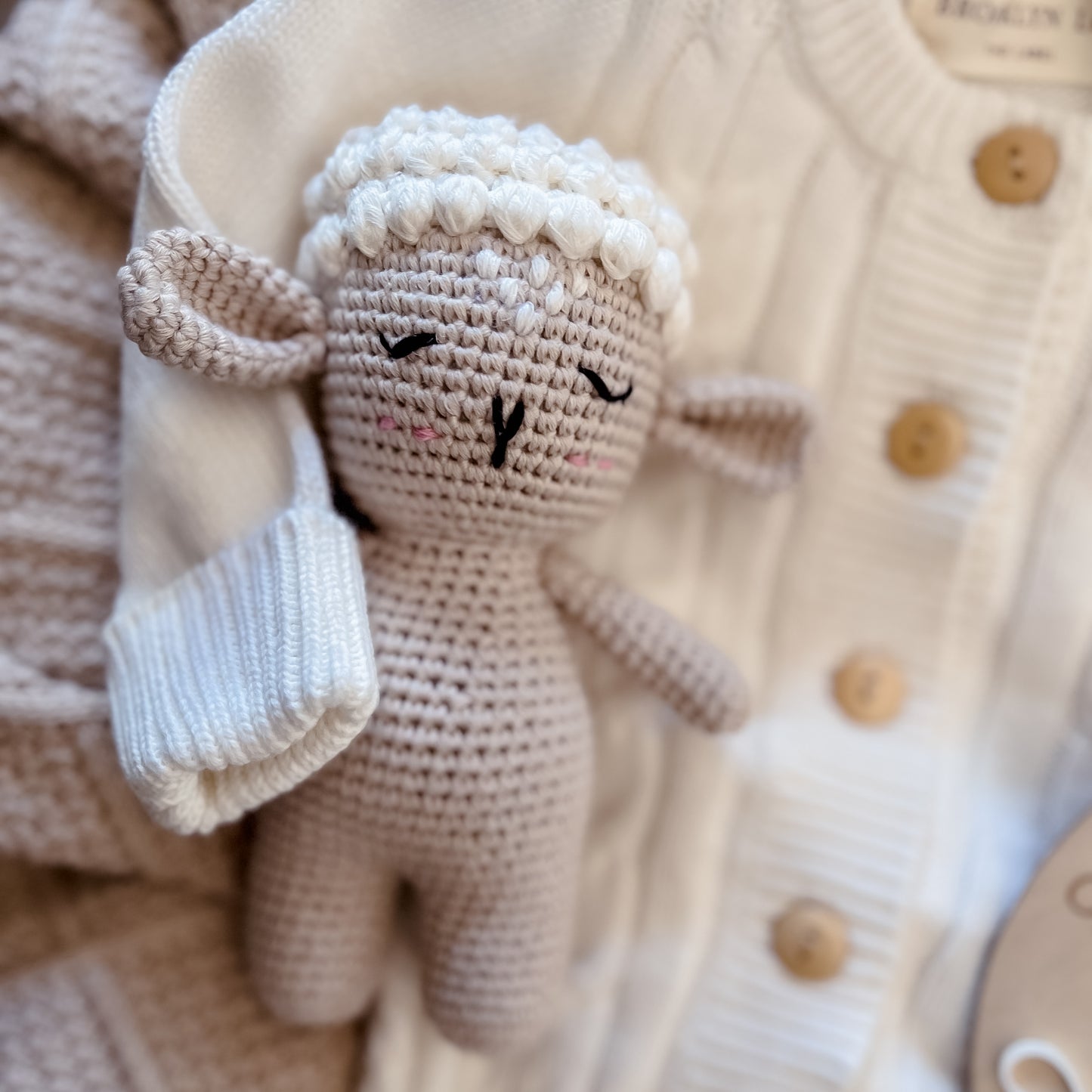 Lola the Lamb Crochet Plush Pal