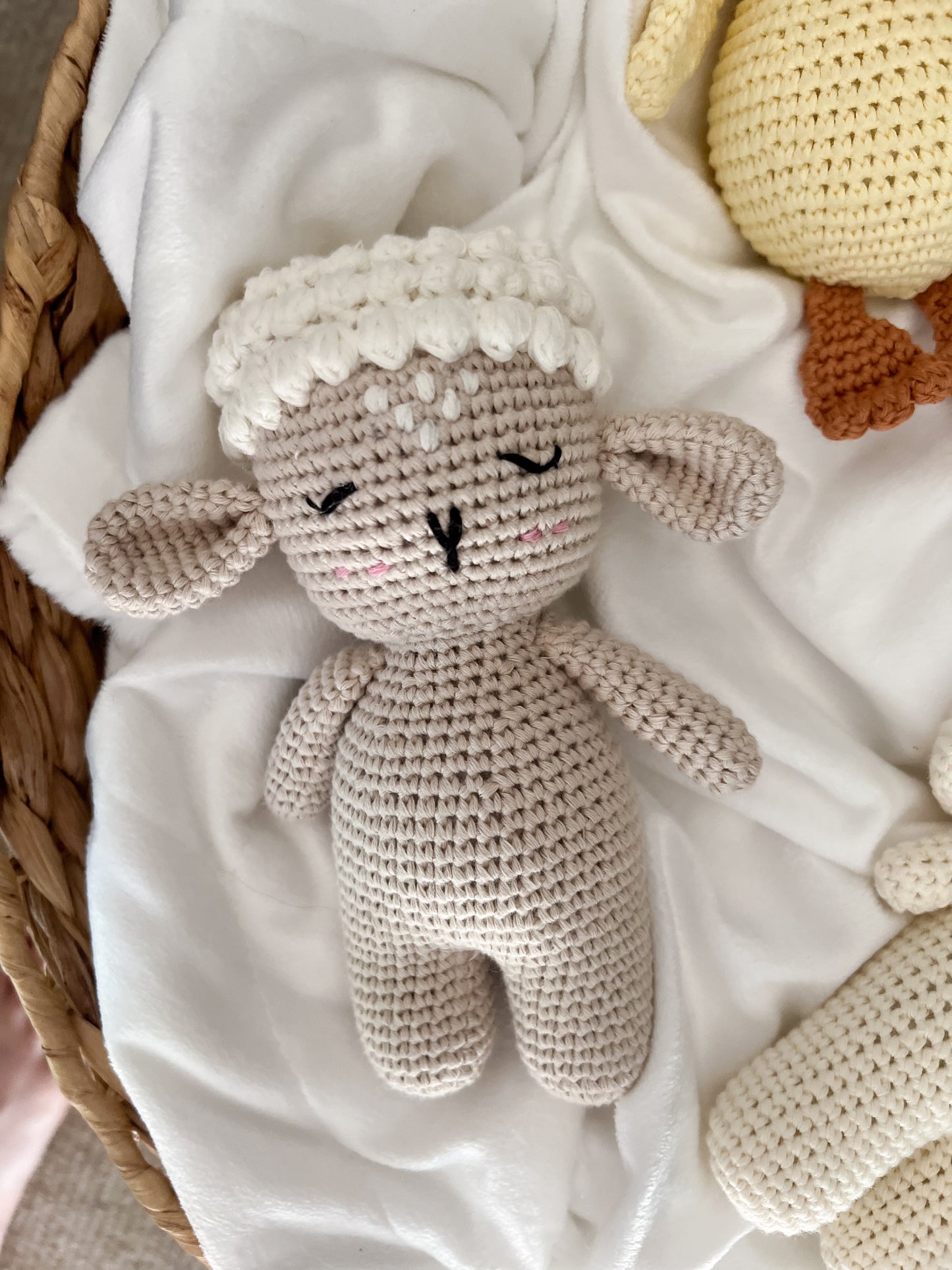 Lola the Lamb Crochet Plush Pal