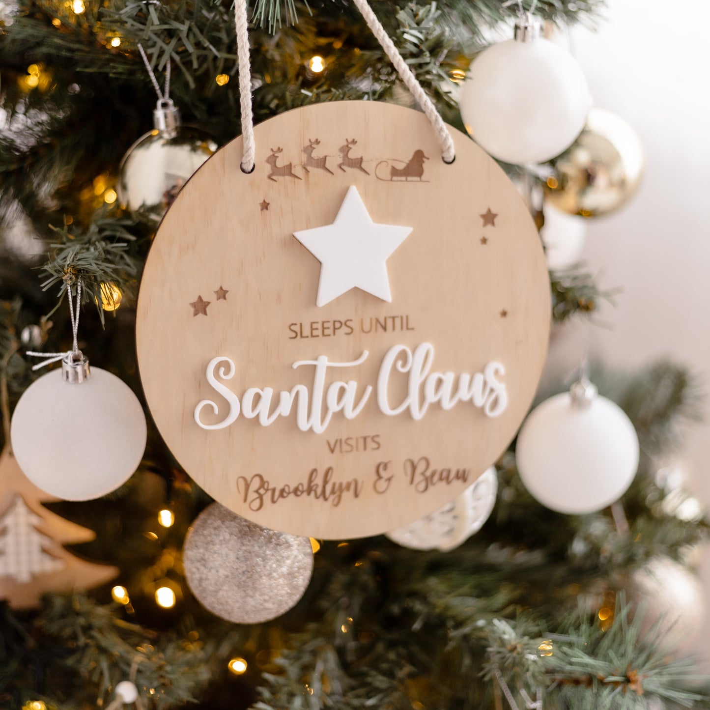 Personalised Christmas Countdown