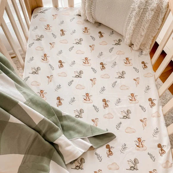 Mystique Fitted Cot Sheet