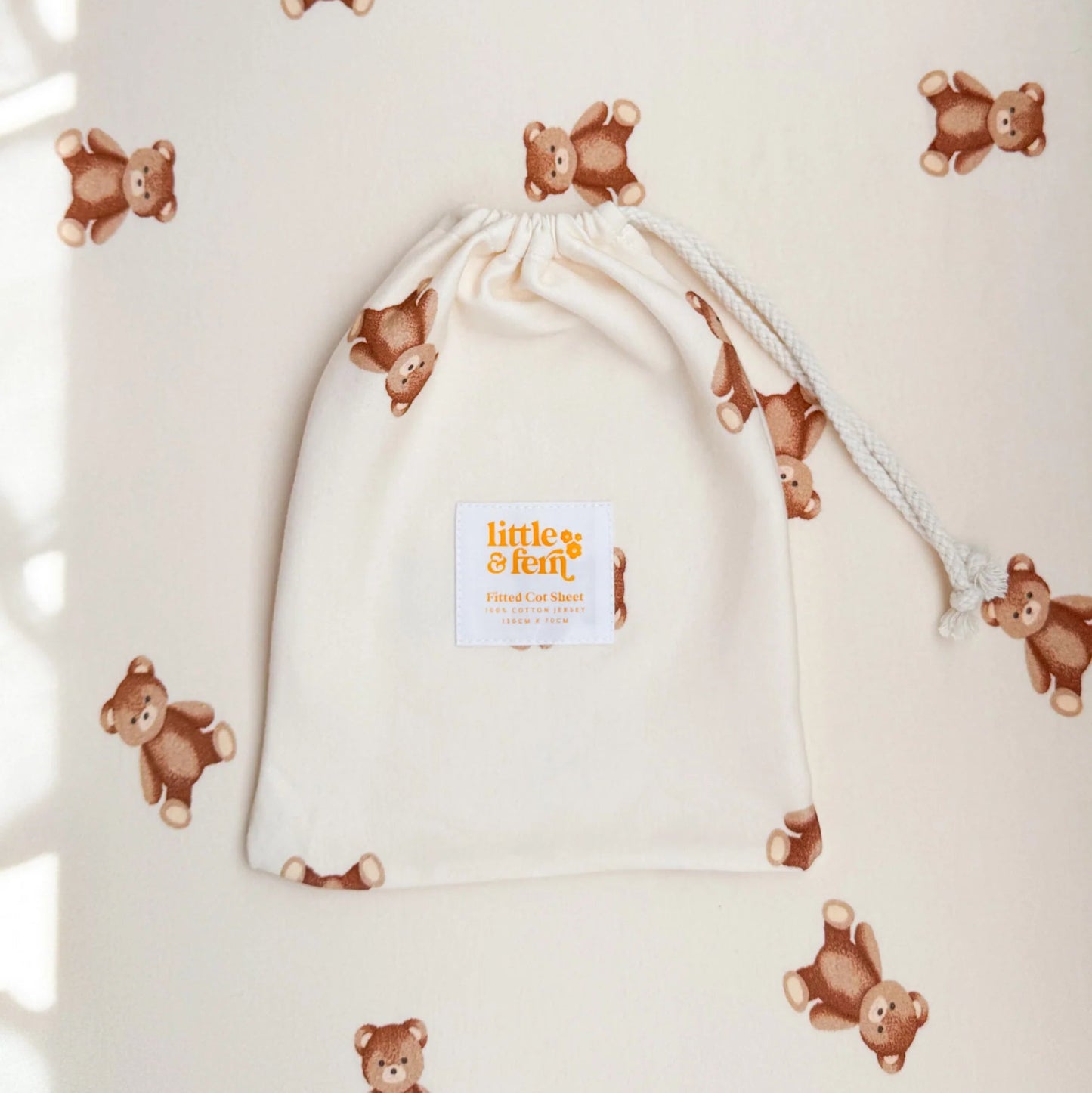 Cot Sheet - Teddies