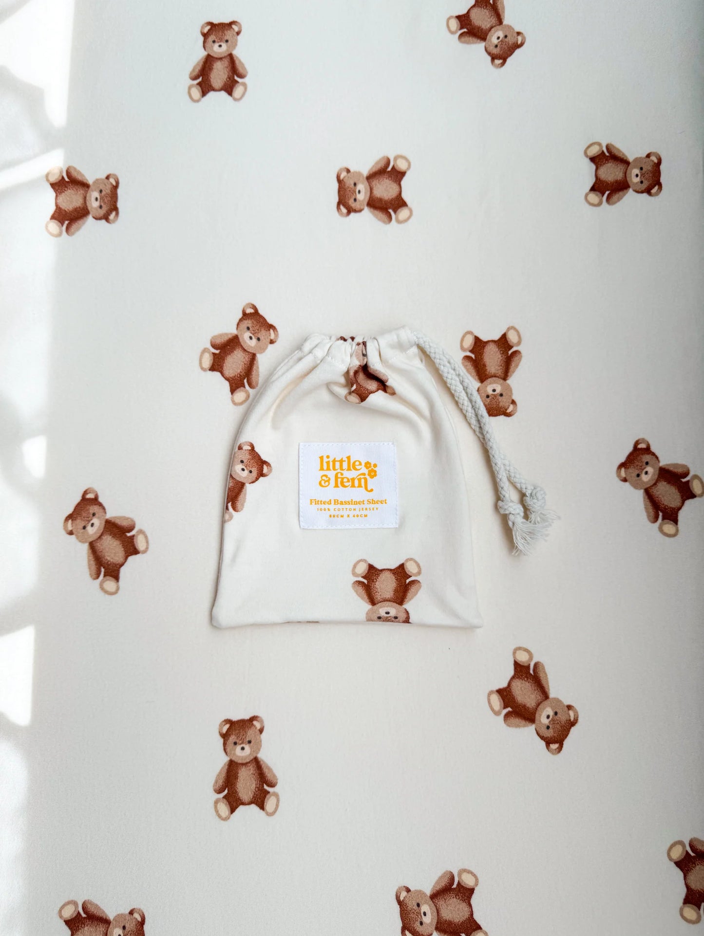 Bassinet Sheet - Teddies