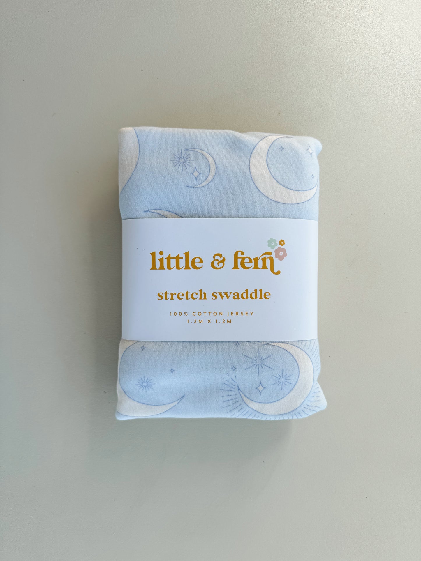 Jersey Swaddle Set - Celestial Blue