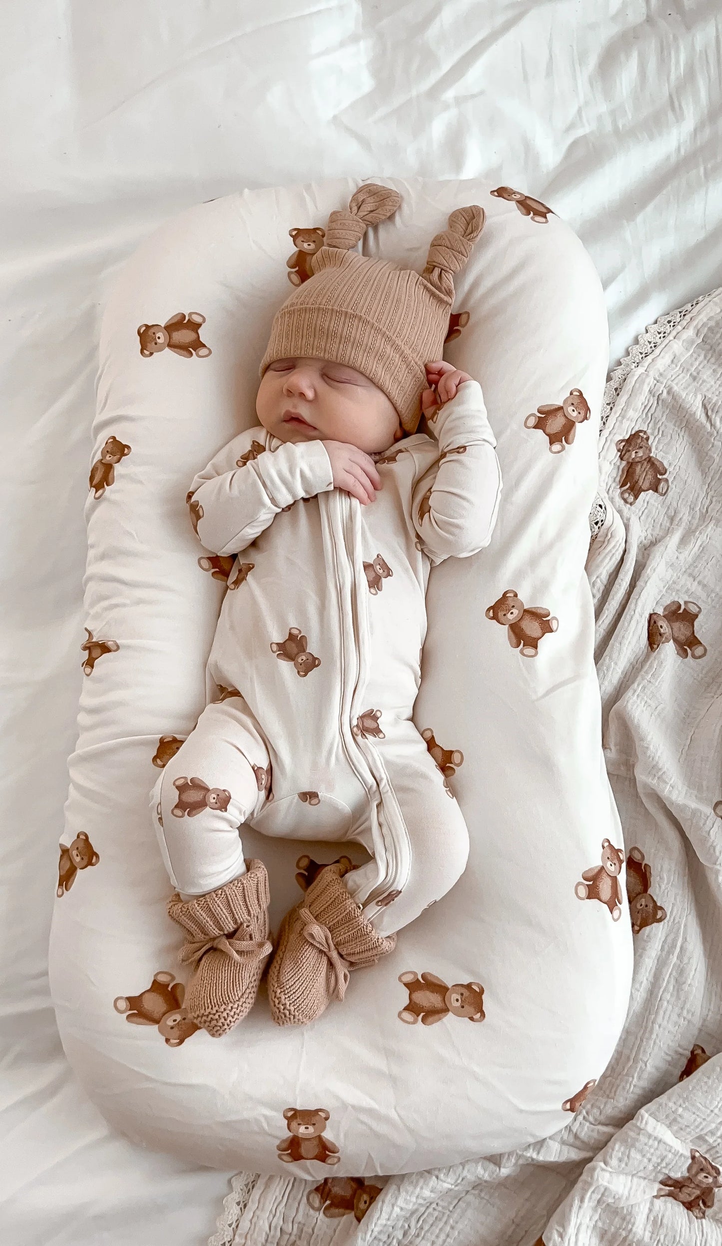 Bassinet Sheet - Teddies