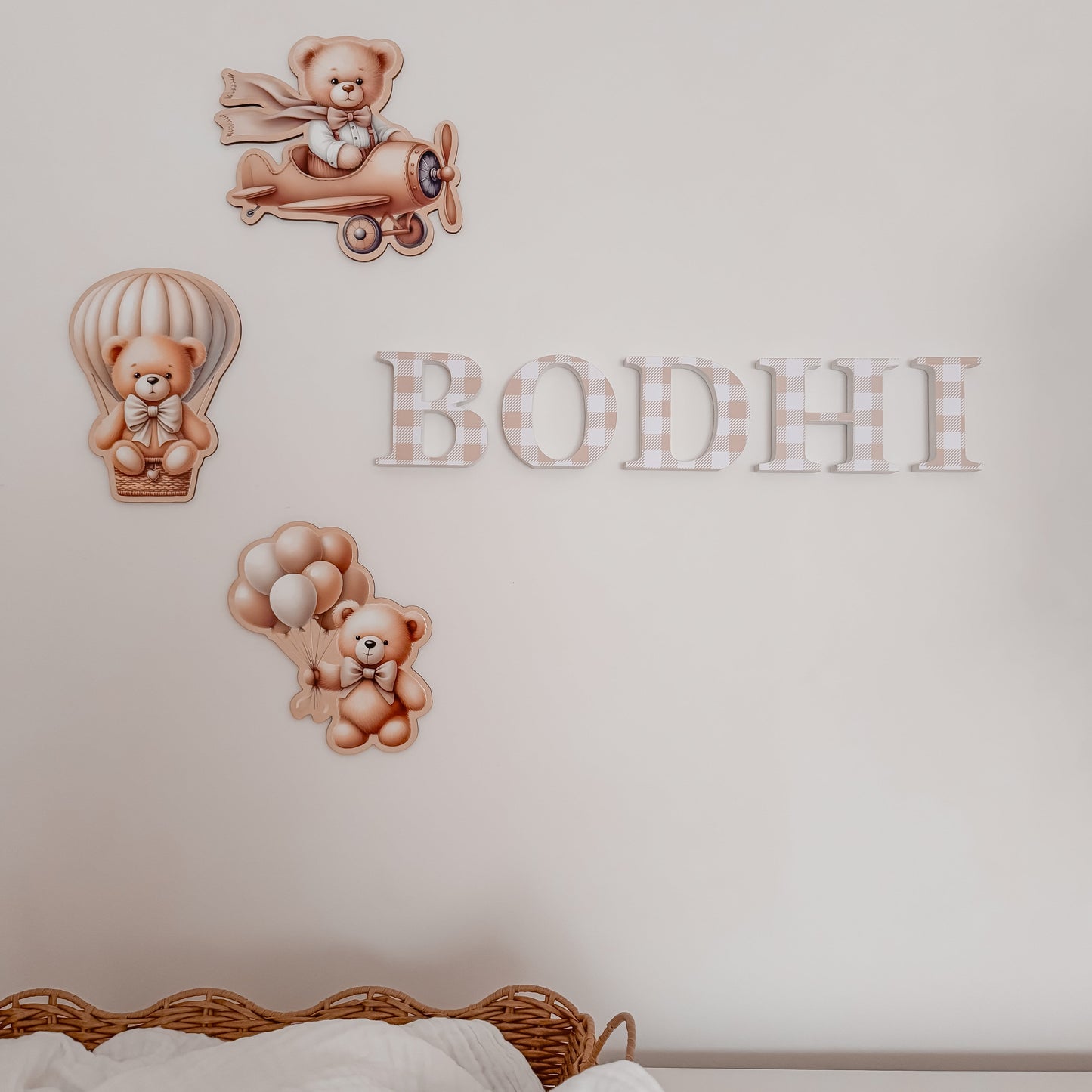 Wooden Wall Decors | Bears | Set of 3