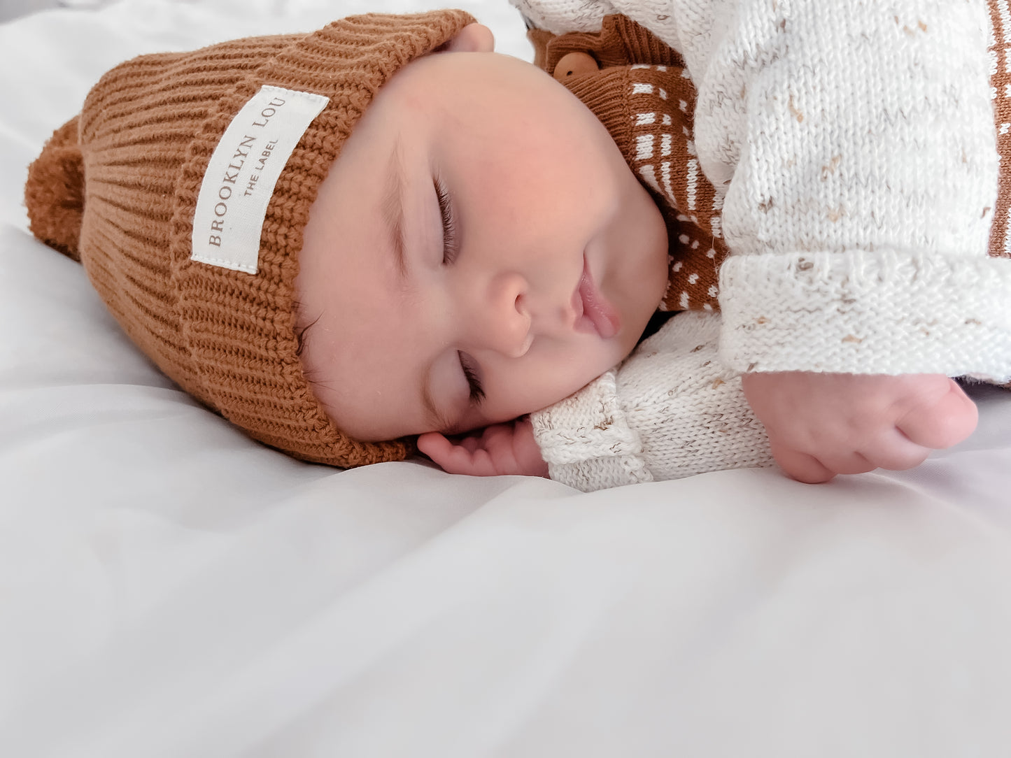 Knit Beanie - Cocoa