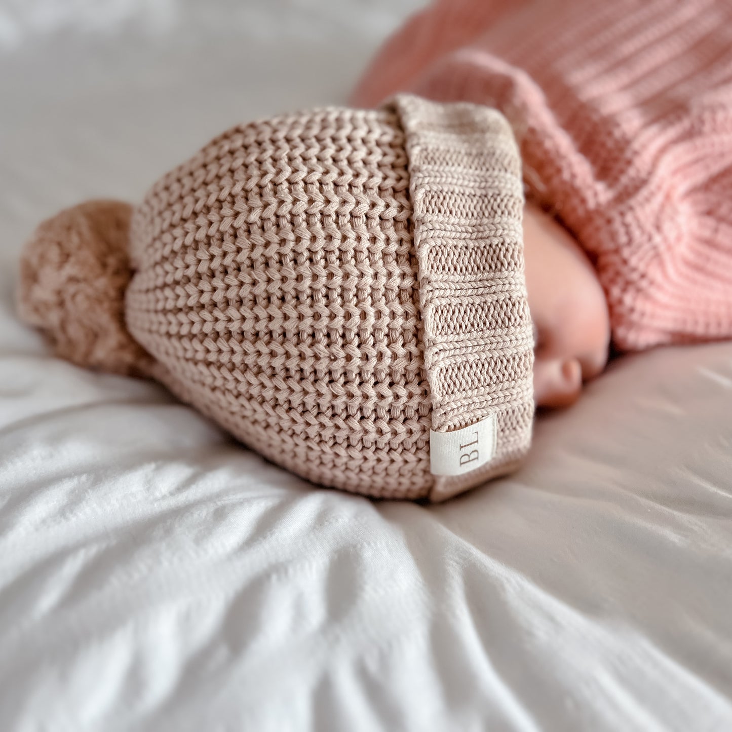 Chunky Knit Beanie - Oatmeal