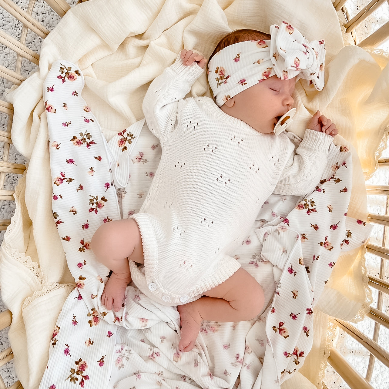 Stretch Swaddle - Petal