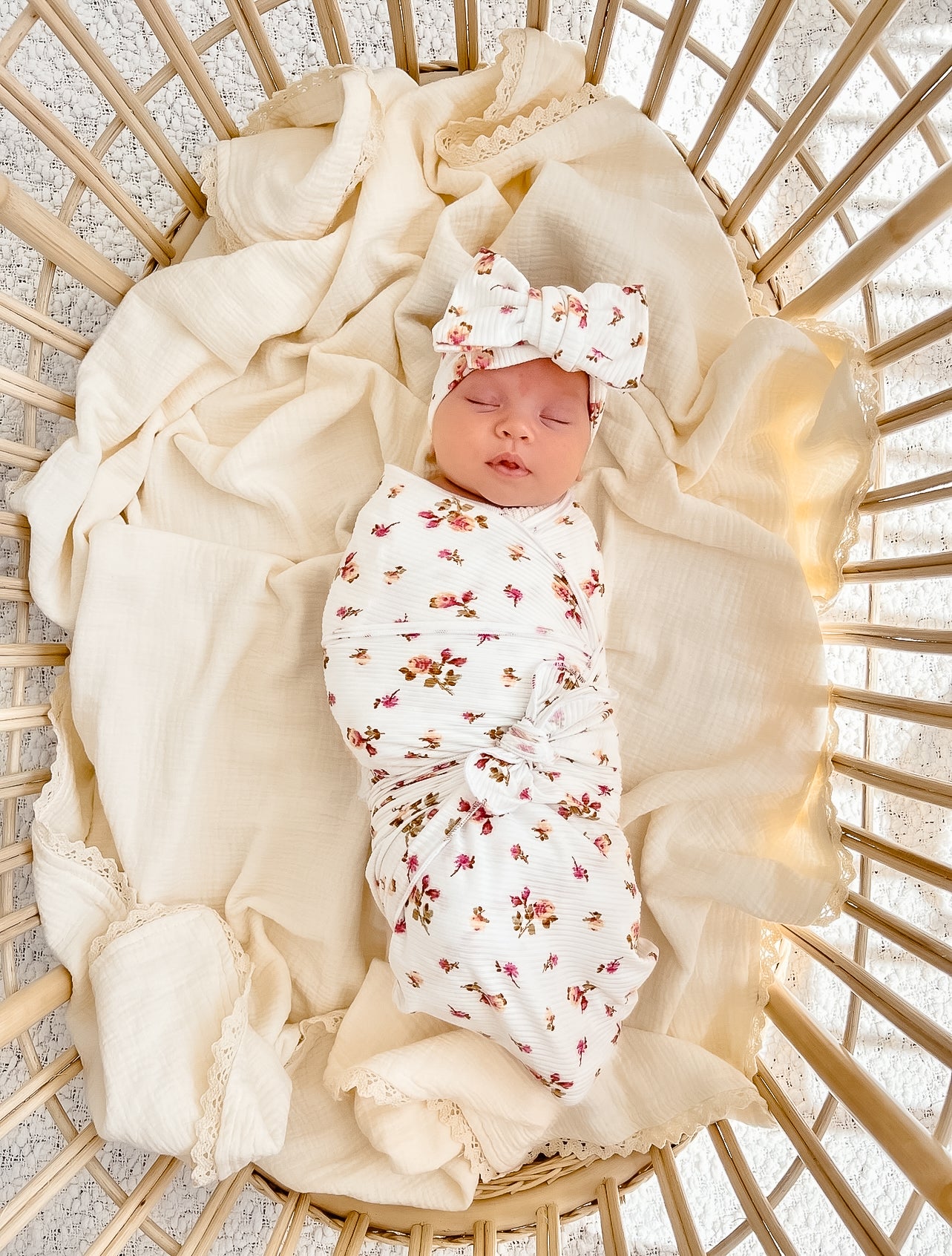 Stretch Swaddle - Petal