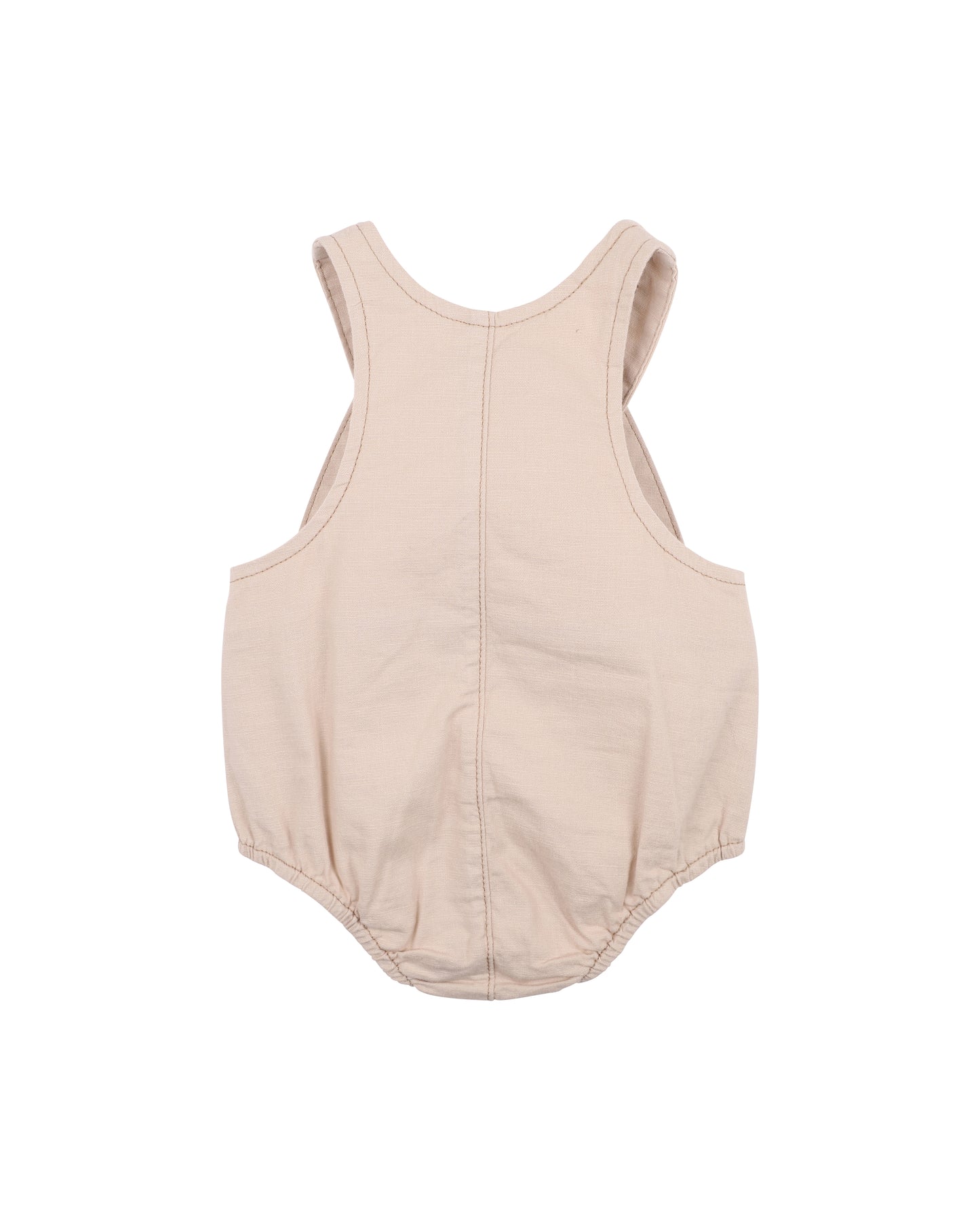 Savanna Utility Romper - Almond
