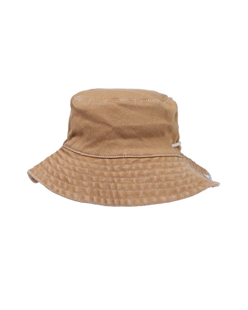 Tan Denim Sun Hat