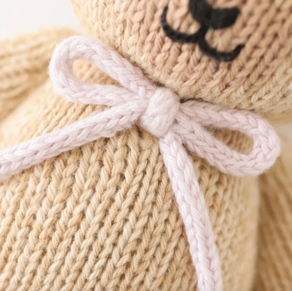 Baby honey bear (lavender bow)