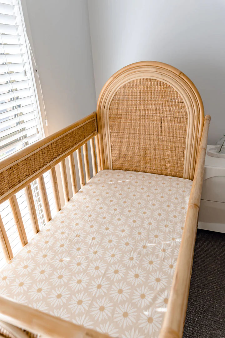 Daisy Organic Cotton Cot Sheet