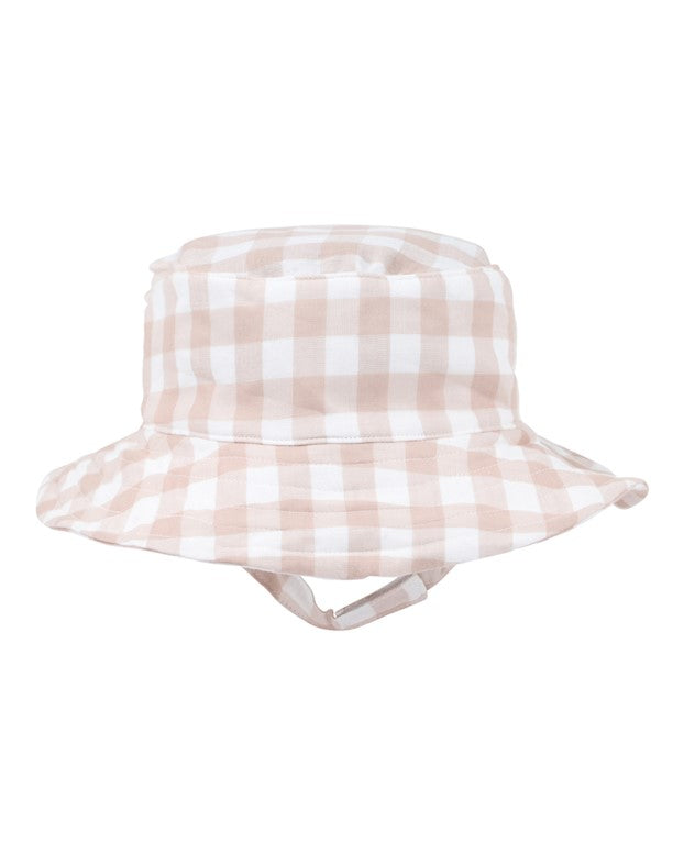 Quinn Check Sun Hat