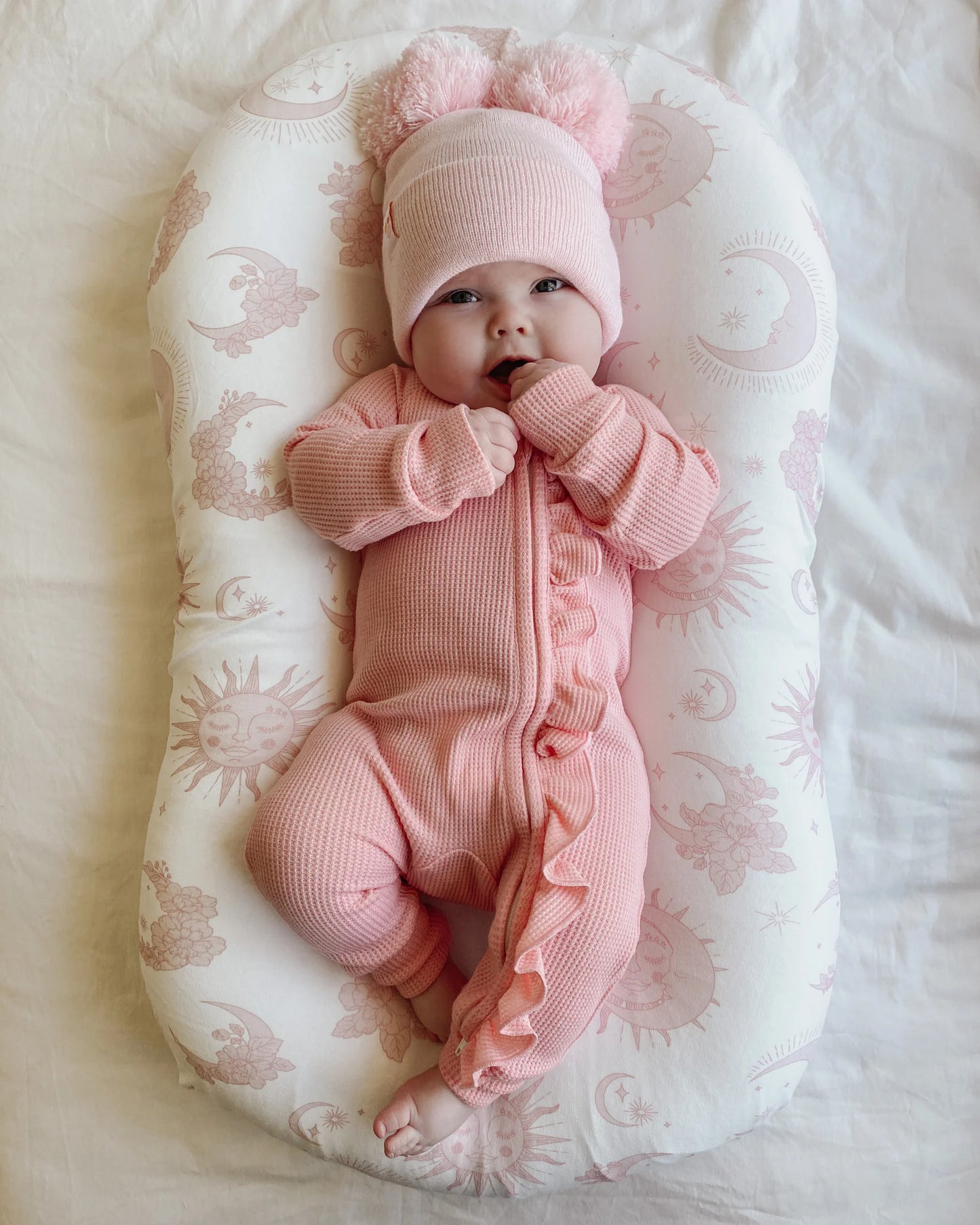 BASSINET SHEET | Celestial Pink
