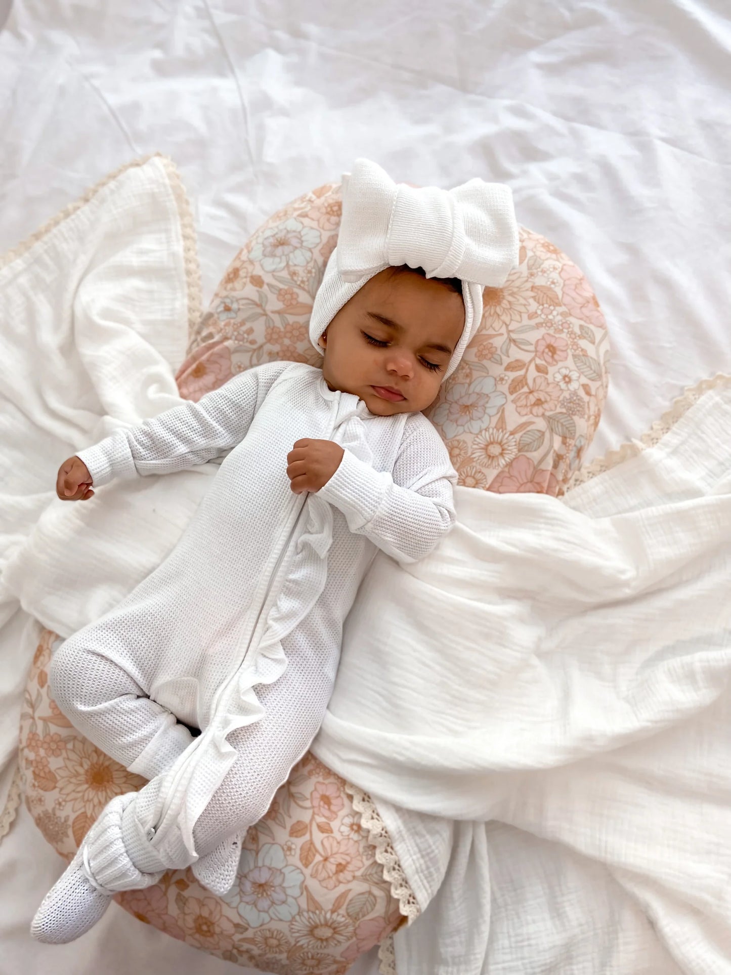 BASSINET SHEET | Pastel Bloom
