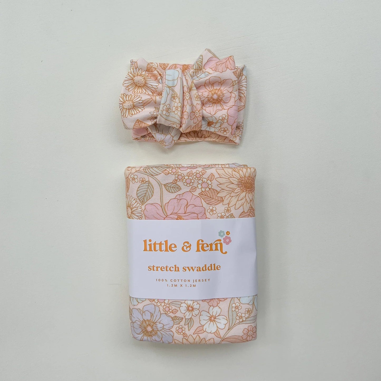 SWADDLE SET | Pastel Bloom