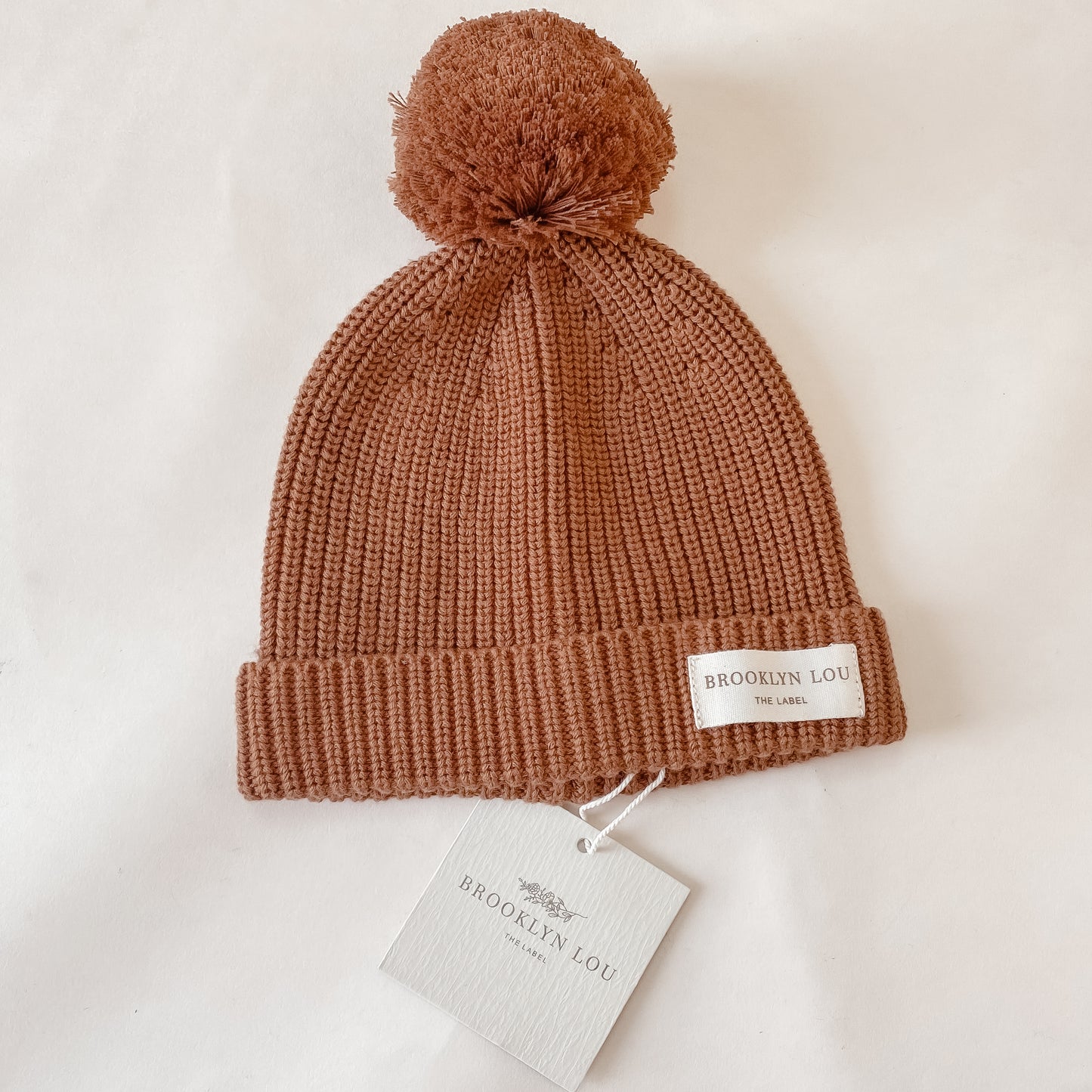 Knit Beanie - Cocoa