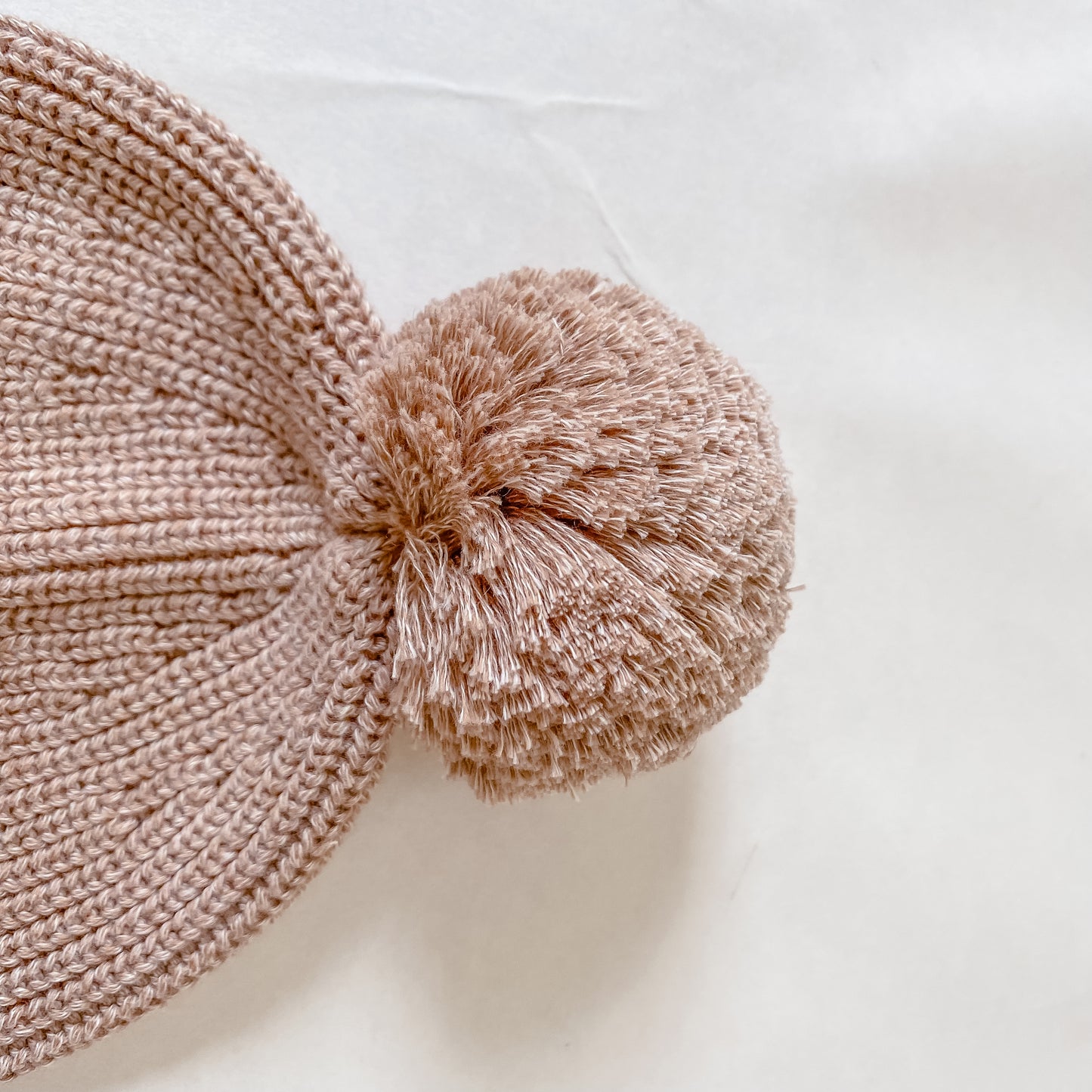 Knit Beanie - Toffee Marle