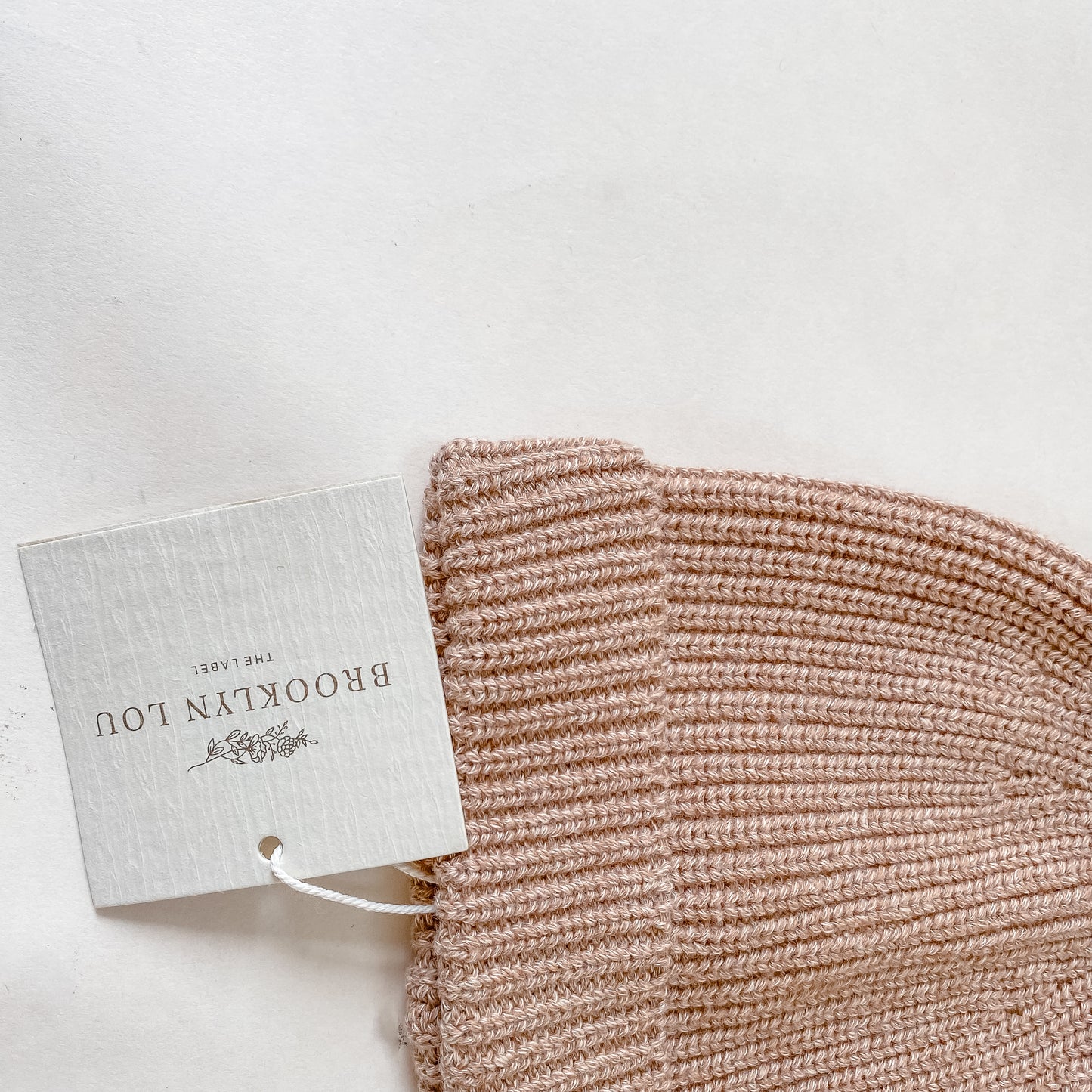 Knit Beanie - Toffee Marle