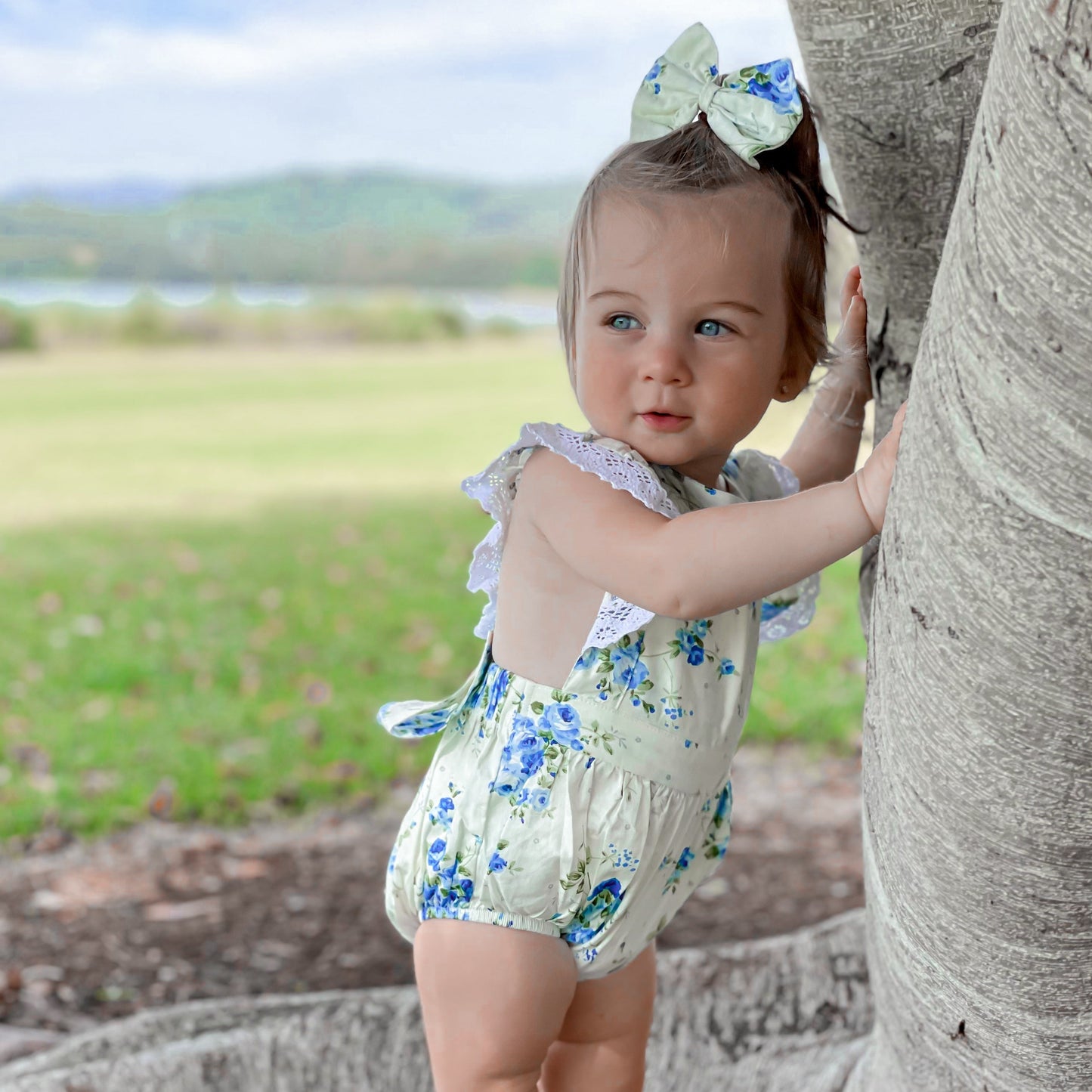 Charlize Flutter Romper