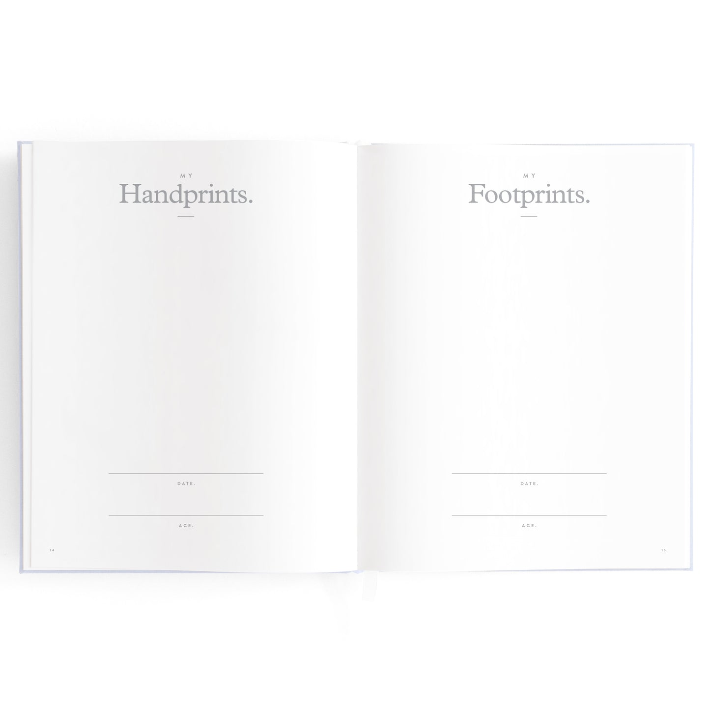 Baby Book - Powder Blue