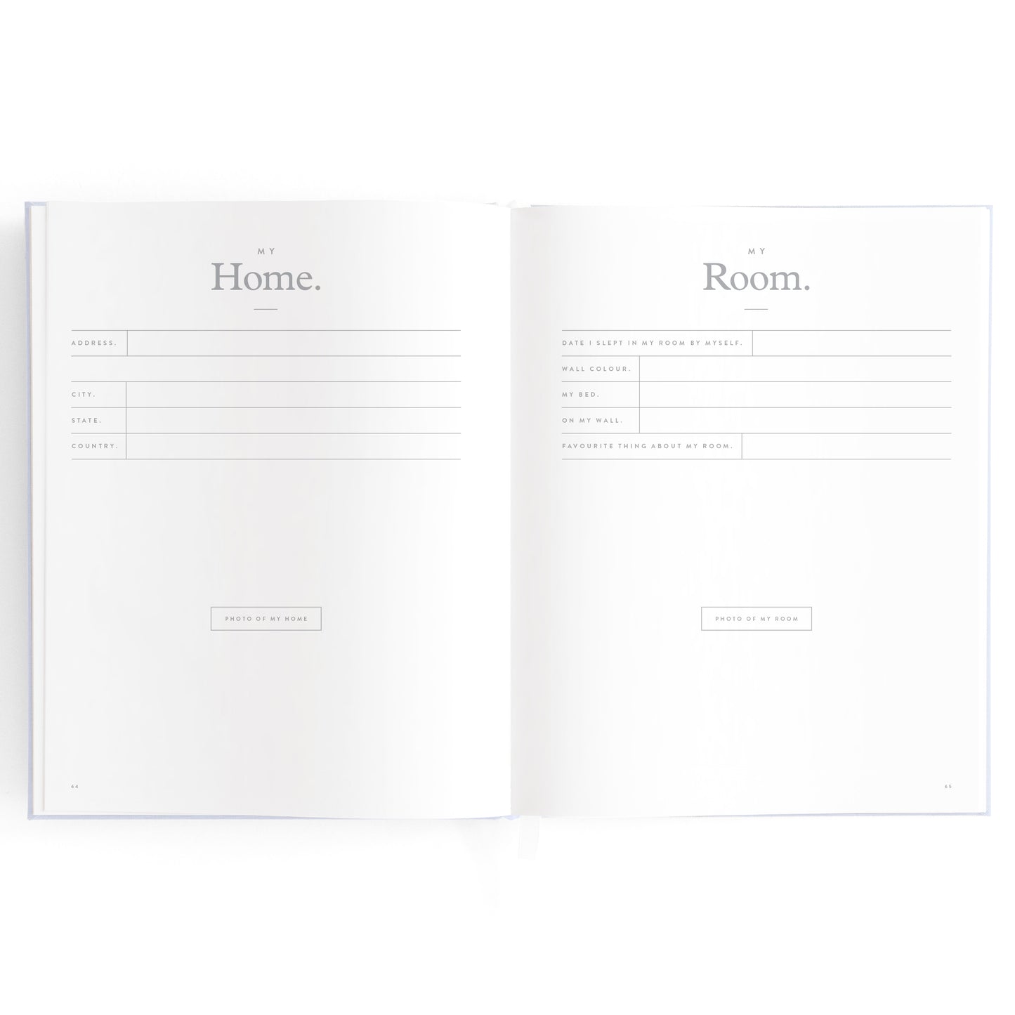 Baby Book - Powder Blue